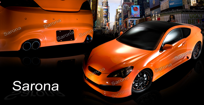 Custom Hyundai Genesis Coupe Body Kit  (2009 - 2012) - Call for price (Manufacturer Sarona, Part #HY-003-KT)